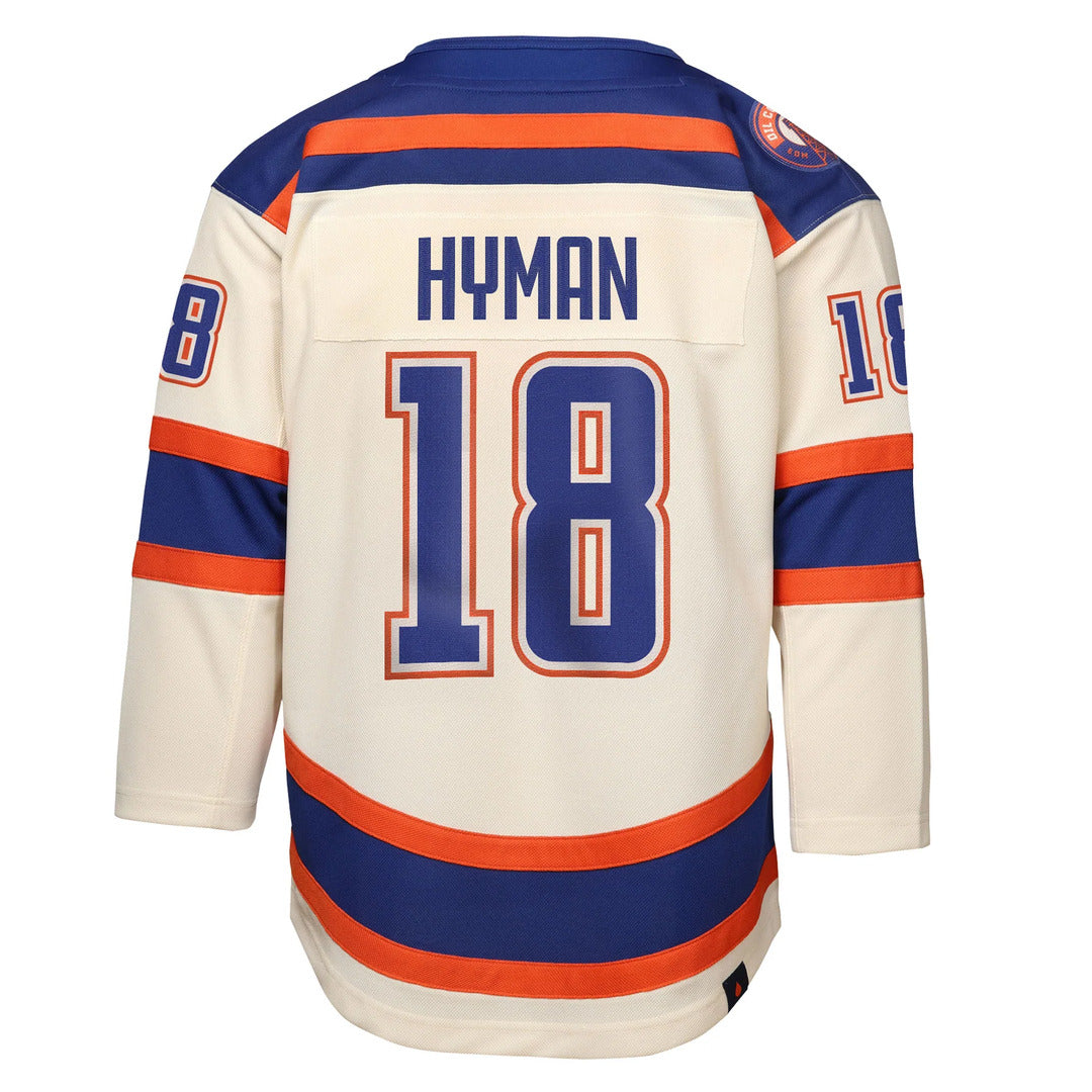 NHL Branded Youth NHL Edmonton Oilers Zach Hyman Alternate Jersey
