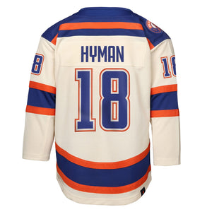 NHL Branded Youth NHL Edmonton Oilers Zach Hyman Alternate Jersey

