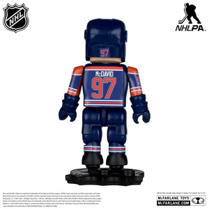 NHL Edmonton Oilers Connor McDavid Construction Figure
