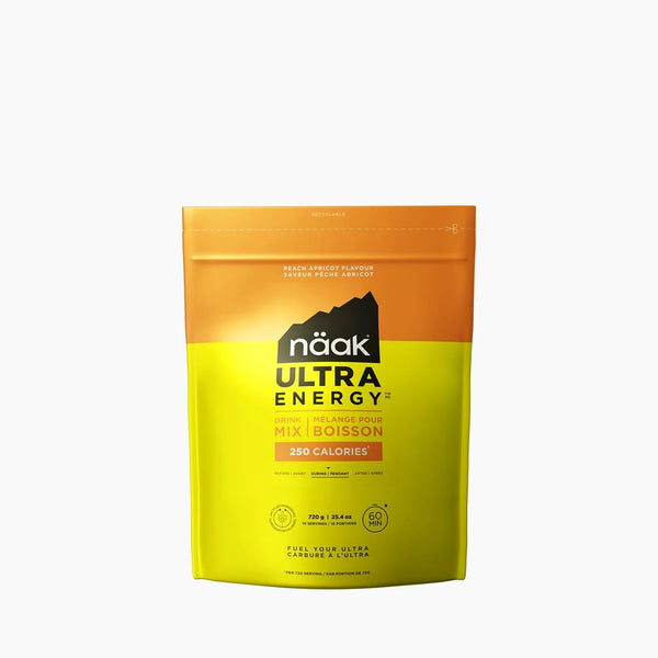 Naak Ultra Energy Calorie Drink Mix Bag 720g Peach Apricot
