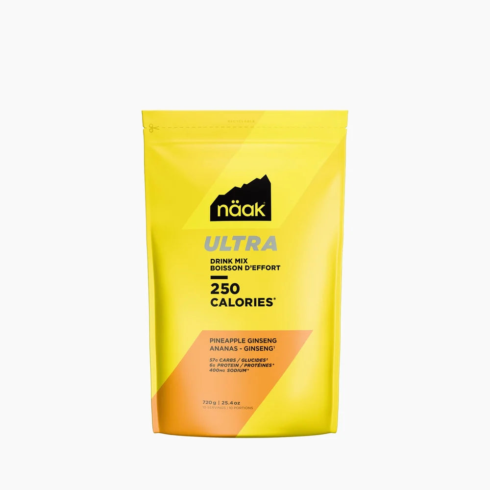 Naak Ultra Energy Calorie Drink Mix Bag 720g Pineapple Ginseng

