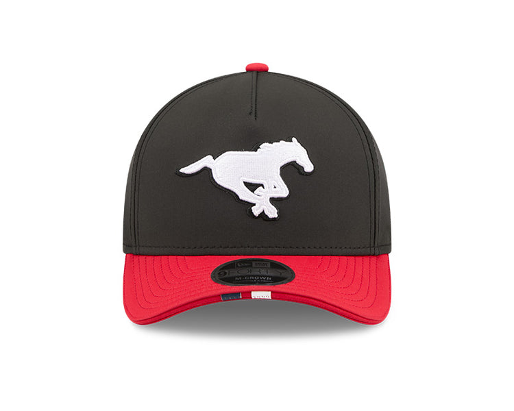 New Era Men's CFL Calgary Stampeders Sideline '26 940 M-Crown Hat Black/Red