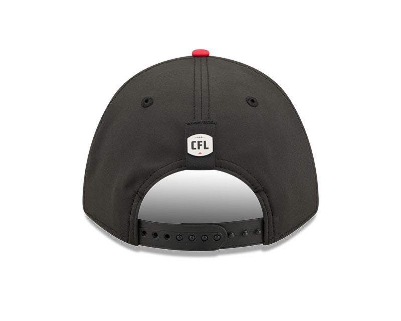 New Era Men's CFL Calgary Stampeders Sideline '26 940 M-Crown Hat Black/Red