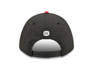 New Era Men's CFL Calgary Stampeders Sideline '26 940 M-Crown Hat Black/Red