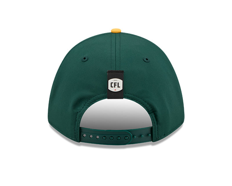 New Era Men's CFL Edmonton Elks Sideline '26 940 M-Crown Hat Green/Gold