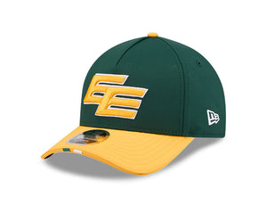 New Era Men's CFL Edmonton Elks Sideline '26 940 M-Crown Hat Green/Gold