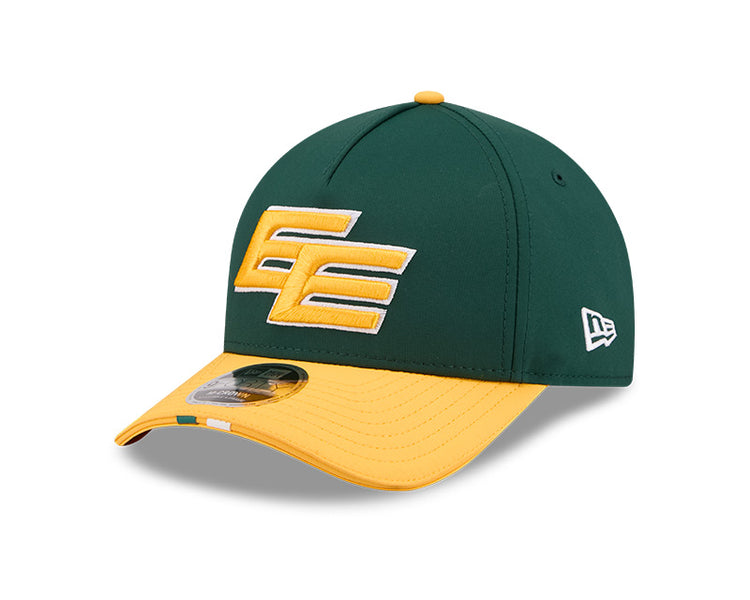 New Era Men's CFL Edmonton Elks Sideline '26 940 M-Crown Hat Green/Gold