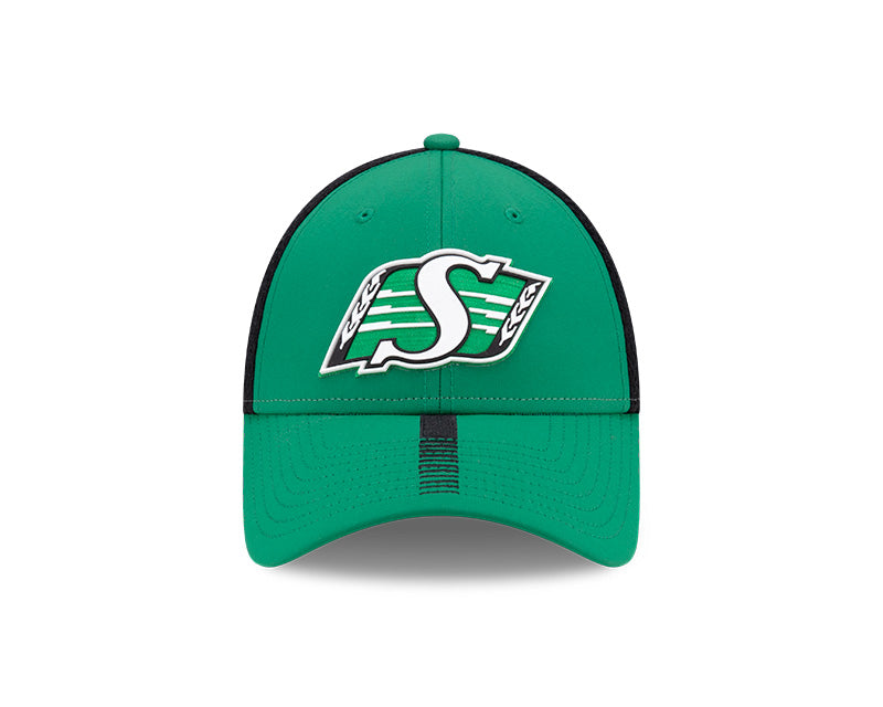 New Era Men's CFL Saskatchewan Roughriders Sideline '24 9FORTY Cap Green/Black