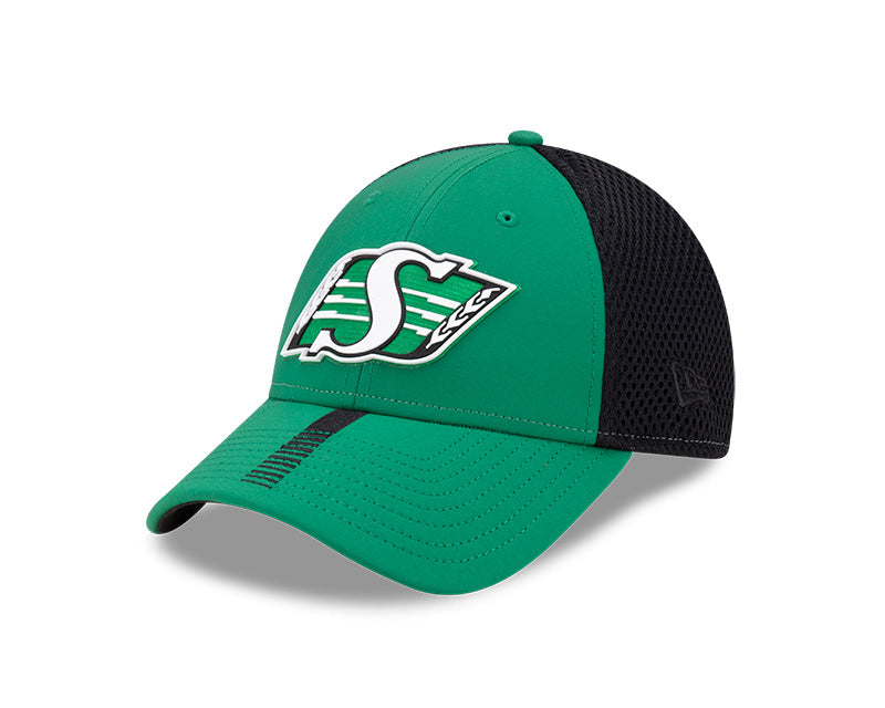 New Era Men's CFL Saskatchewan Roughriders Sideline '24 9FORTY Cap Green/Black