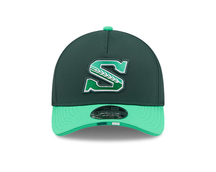 New Era Men's CFL Saskatchewan Roughriders Sideline '26 940 M Crown Hat
