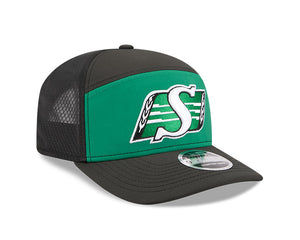 New Era Men's CFL Saskatchewan Roughriders Sideline '26 970 SP Hat Green/Black