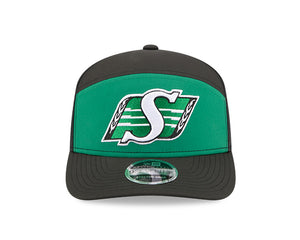 New Era Men's CFL Saskatchewan Roughriders Sideline '26 970 SP Hat Green/Black