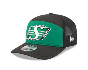 New Era Men's CFL Saskatchewan Roughriders Sideline '26 970 SP Hat Green/Black