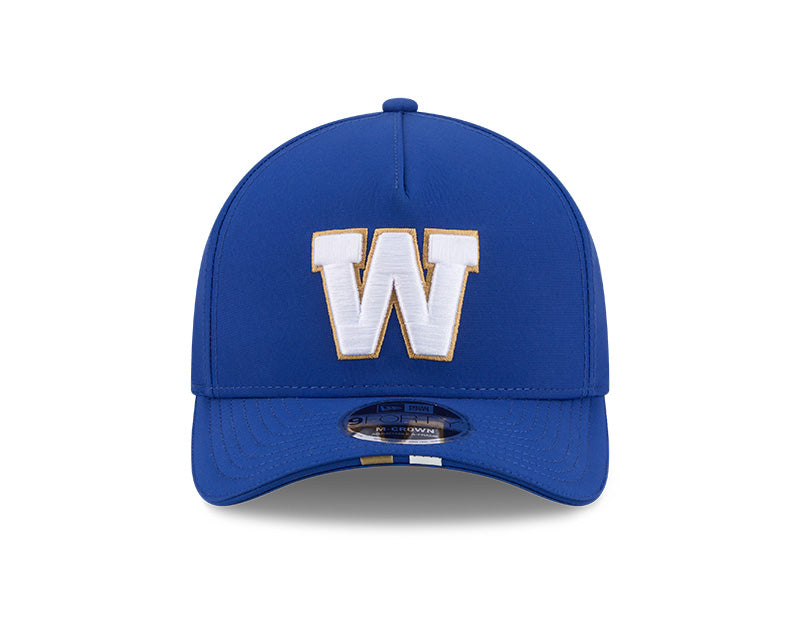 New Era Men's CFL Winnipeg Blue Bombers Sideline '26 940 M-Crown Hat Blue/White