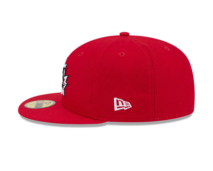 New Era Men's Canada World Baseball Classic 5950 Fitted Cap