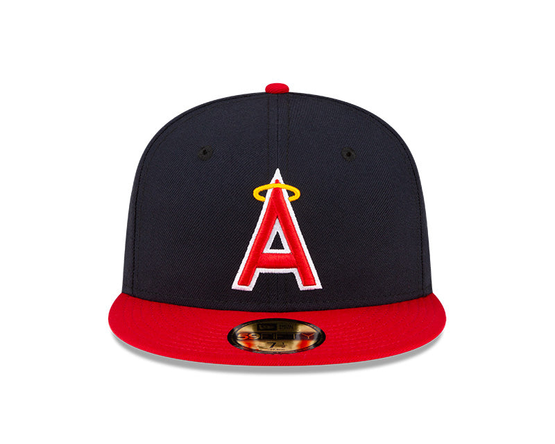New Era Men's MLB AC 59FIFTY Los Angeles Angels Alternate Fitted Cap Blue/Red
