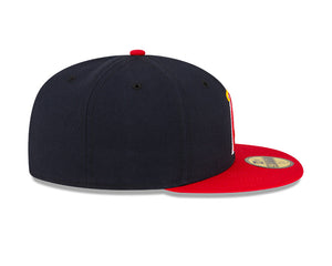 New Era Men's MLB AC 59FIFTY Los Angeles Angels Alternate Fitted Cap Blue/Red