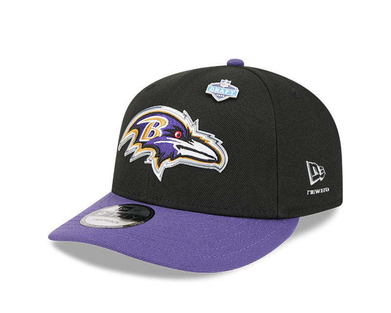 New Era Men's NFL Baltimore Ravens 9FORTY MC Draft Hat 2026