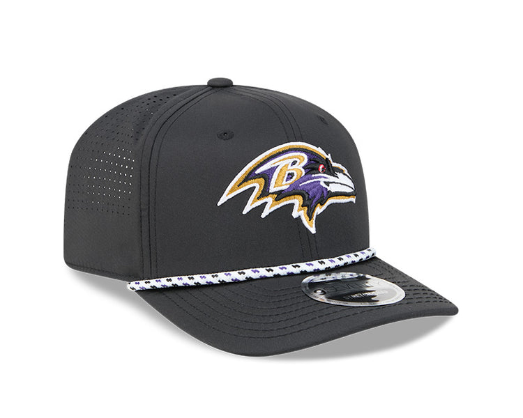 New Era Men's NFL Baltimore Ravens '26 970SS Perf Adjustable Hat
