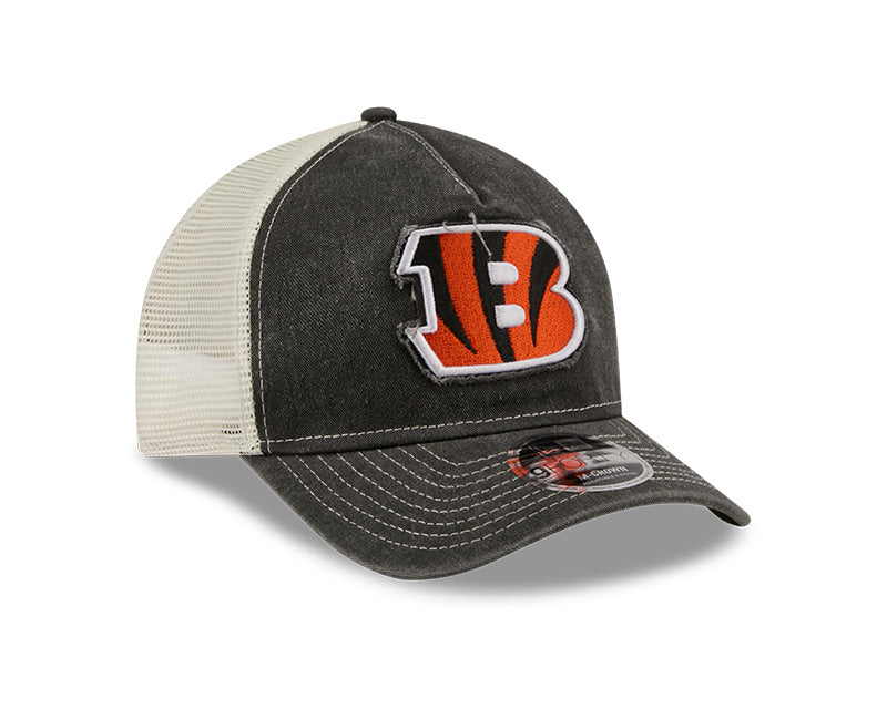 New Era Men's NFL Cincinnati Bengals '26 9FORTY A-Frame Fan Hat