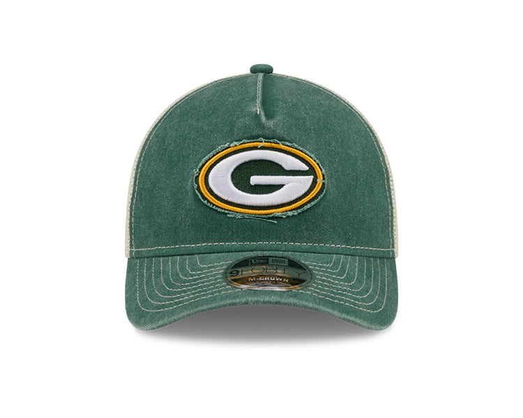 New Era Men's NFL Green Bay Packers '26 9FORTY A-Frame Fan Hat