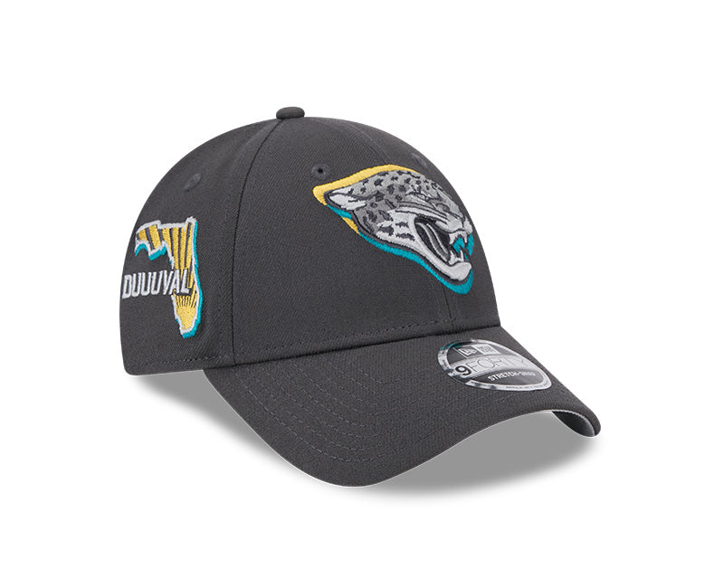 New Era Men's NFL Jacksonville Jaguars Adjustable Draft Cap 2024