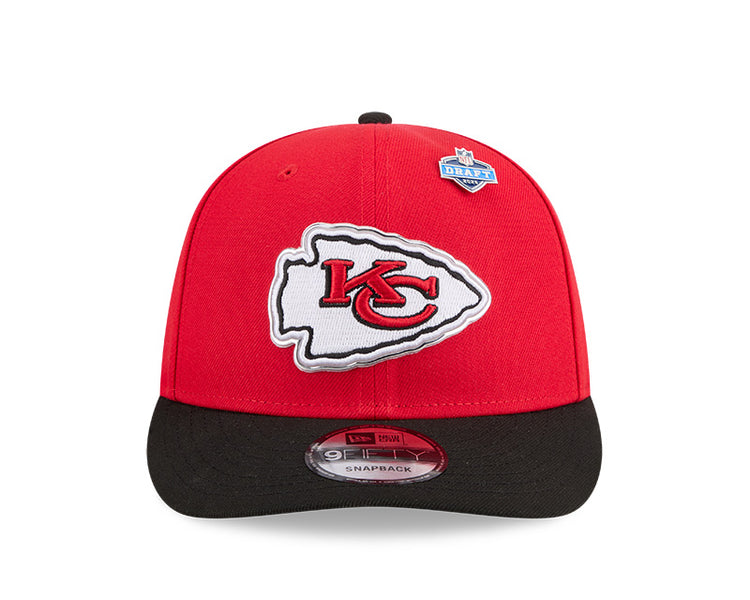 New Era Men's NFL Kansas City Chiefs 9FORTY MC Draft Hat 2026