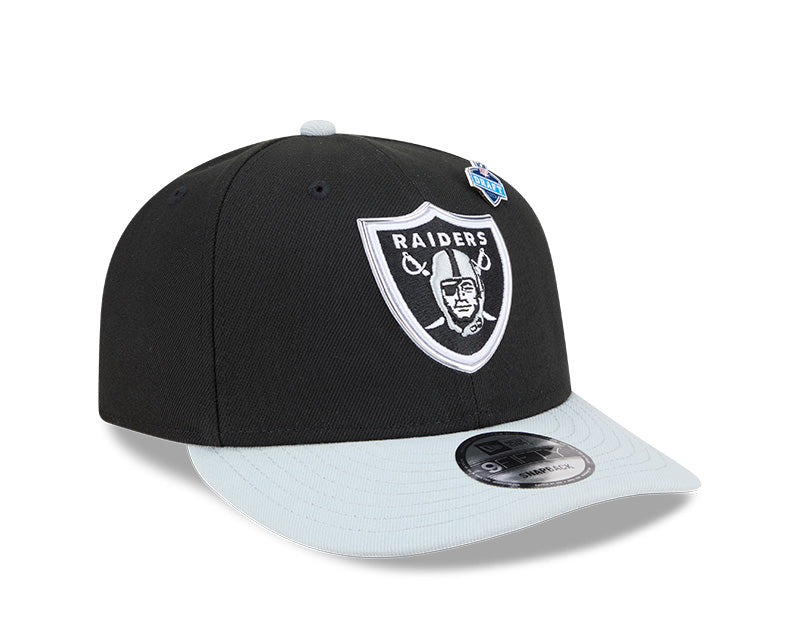 New Era Men's NFL Las Vegas Raiders 9FORTY MC Draft Hat 2026