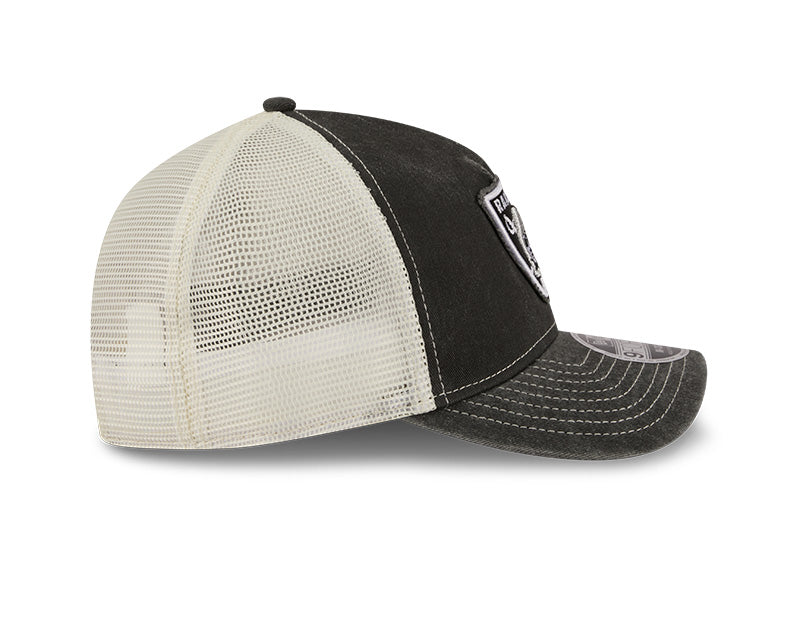 New Era Men's NFL Las Vegas Raiders '26 9FORTY A-Frame Fan Hat