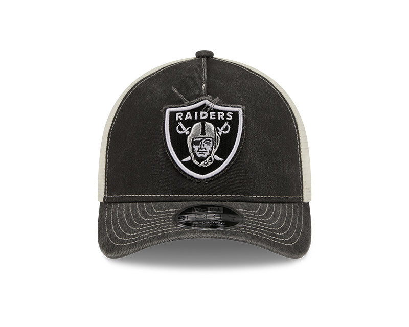 New Era Men's NFL Las Vegas Raiders '26 9FORTY A-Frame Fan Hat
