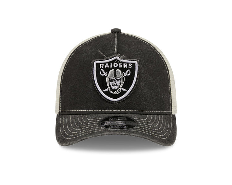 New Era Men's NFL Las Vegas Raiders '26 9FORTY A-Frame Fan Hat