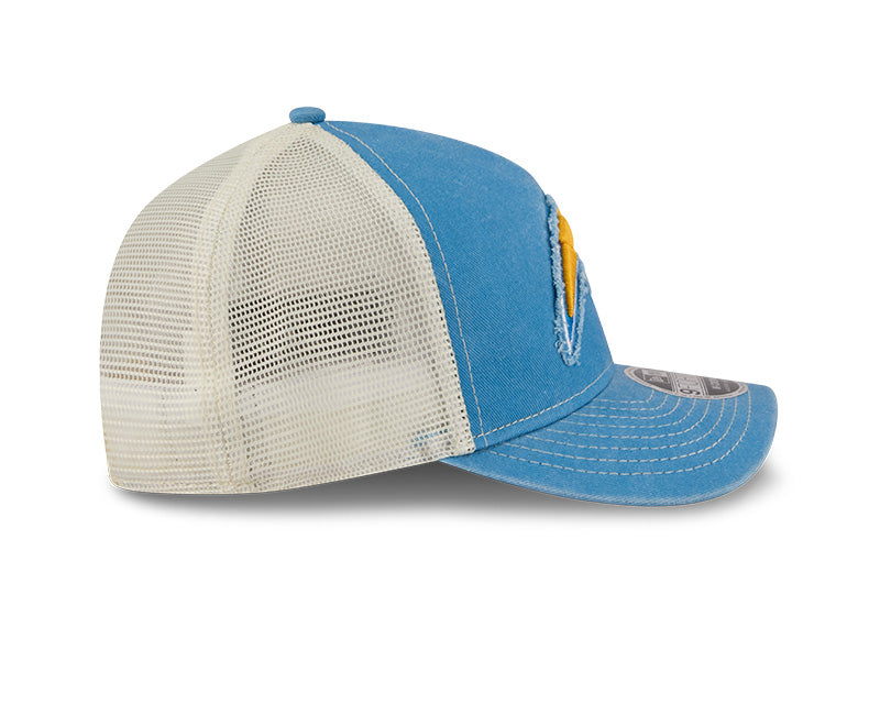 New Era Men's NFL Los Angeles Chargers '26 9FORTY A-Frame Fan Hat