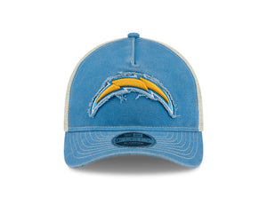 New Era Men's NFL Los Angeles Chargers '26 9FORTY A-Frame Fan Hat