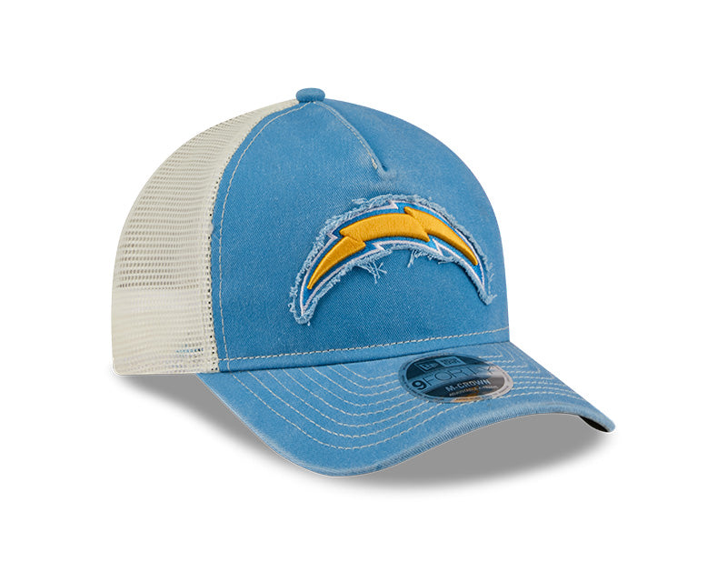 New Era Men's NFL Los Angeles Chargers '26 9FORTY A-Frame Fan Hat