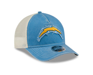 New Era Men's NFL Los Angeles Chargers '26 9FORTY A-Frame Fan Hat