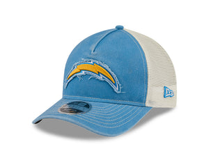 New Era Men's NFL Los Angeles Chargers '26 9FORTY A-Frame Fan Hat
