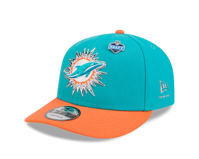 New Era Men's NFL Miami Dolphins 9FORTY MC Draft Hat 2026
