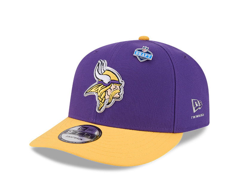New Era Men's NFL Minnesota Vikings 9FORTY MC Draft Hat 2026