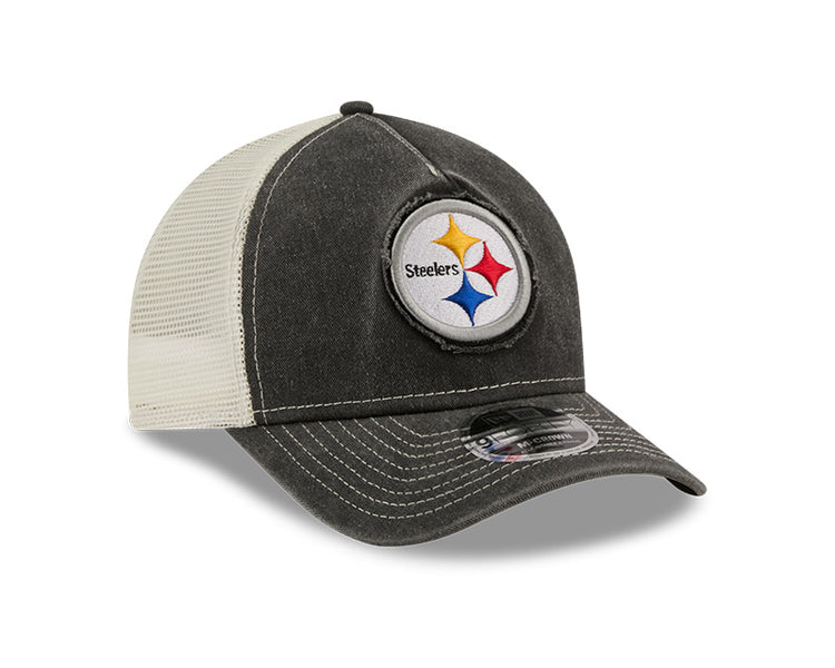 New Era Men's NFL Pittsburgh Steelers '26 9FORTY A-Frame Fan Hat