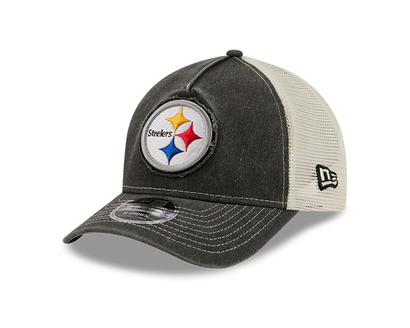 New Era Men's NFL Pittsburgh Steelers '26 9FORTY A-Frame Fan Hat