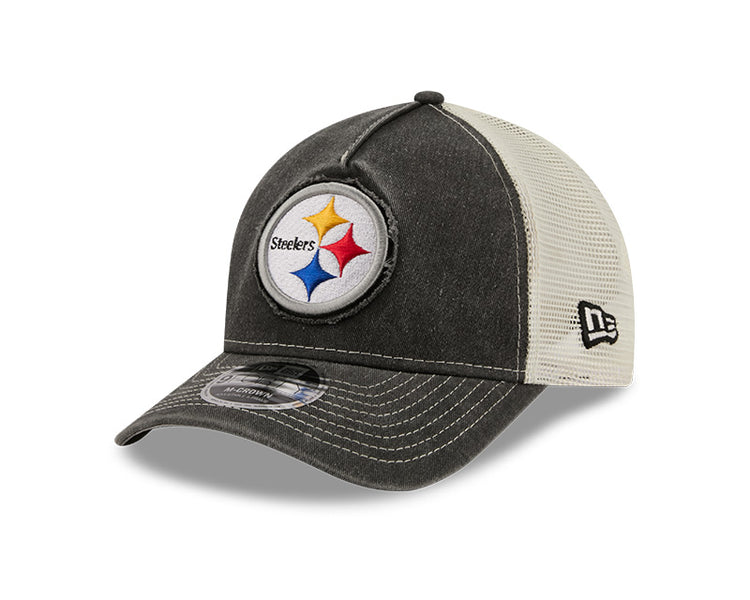 New Era Men's NFL Pittsburgh Steelers '26 9FORTY A-Frame Fan Hat