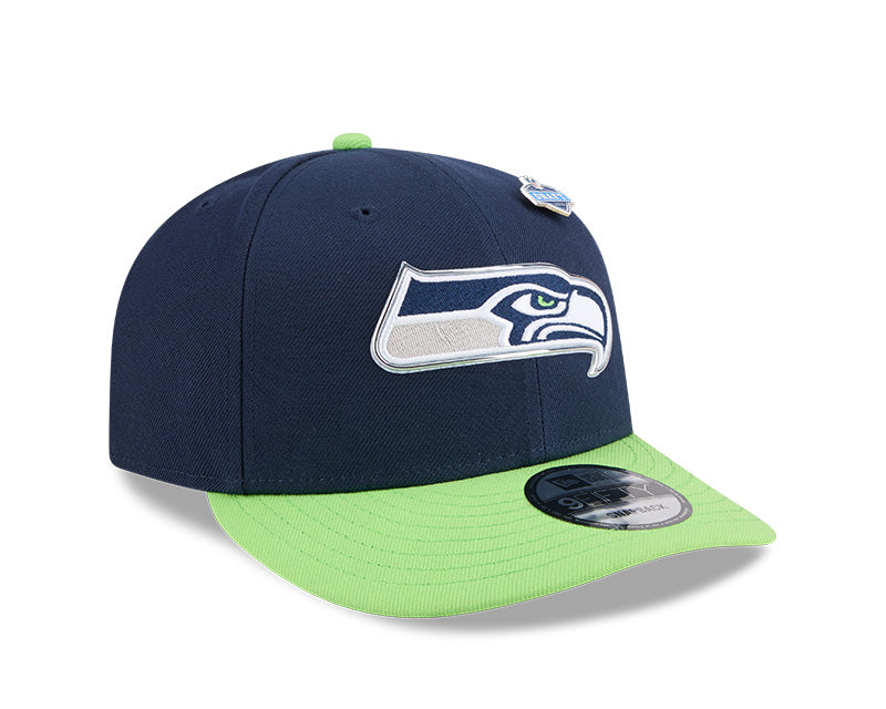 New Era Men's NFL Seattle Seahawks 9FORTY MC Draft Hat 2026