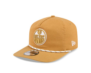 New Era Men's NHL Edmonton Oilers 1920 Color Pack Cap Brown
