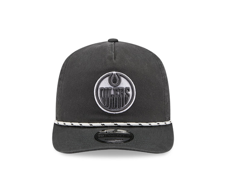 New Era Men's NHL Edmonton Oilers 1920 Color Pack Cap Charcoal
