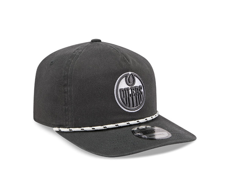 New Era Men's NHL Edmonton Oilers 1920 Color Pack Cap Charcoal
