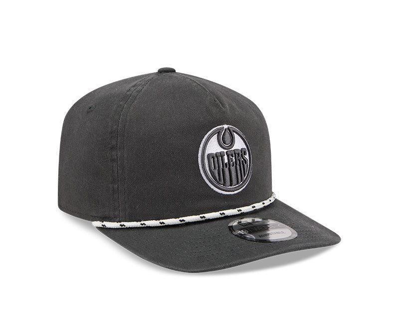 New Era Men's NHL Edmonton Oilers 1920 Color Pack Cap Charcoal
