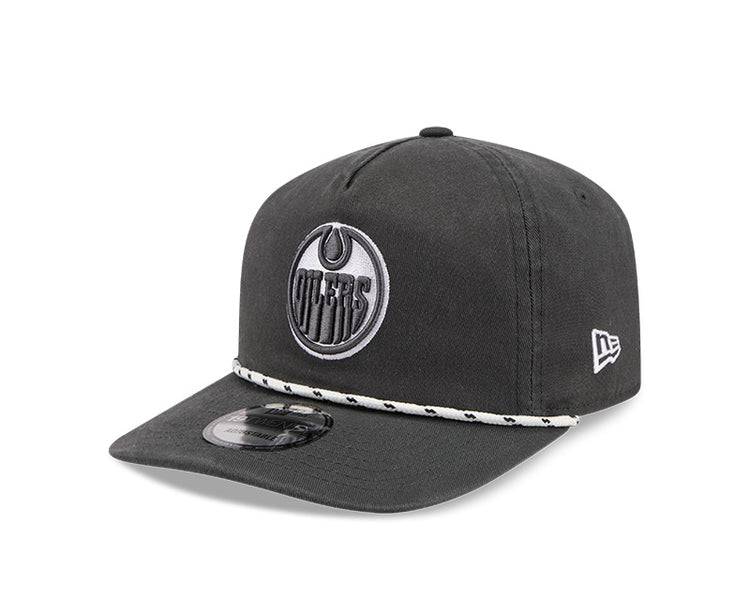 New Era Men's NHL Edmonton Oilers 1920 Color Pack Cap Charcoal
