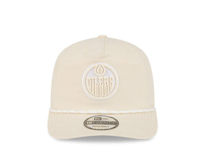 New Era Men's NHL Edmonton Oilers 1920 Color Pack Cap Cream
