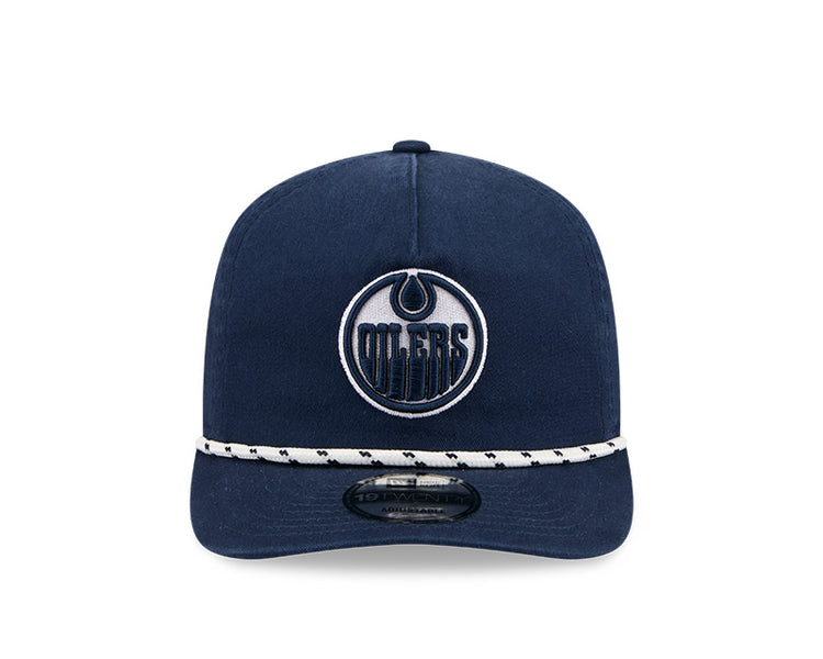 New Era Men's NHL Edmonton Oilers 1920 Color Pack Cap Navy
