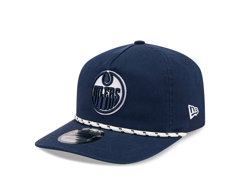 New Era Men's NHL Edmonton Oilers 1920 Color Pack Cap Navy
